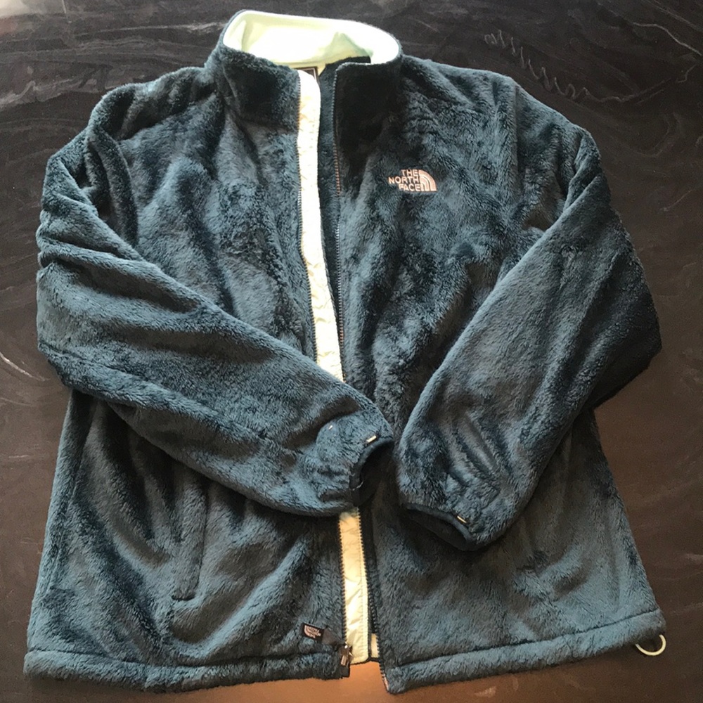 GENTLY USED NORTH FACE FURRY FLEECE FULL ZIP